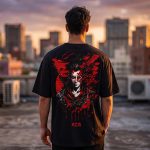 Samurai Graphic Oversized T-Shirt