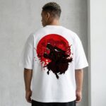Blood Moon Roar Drop-Shoulder Graphic Tee - Image 3