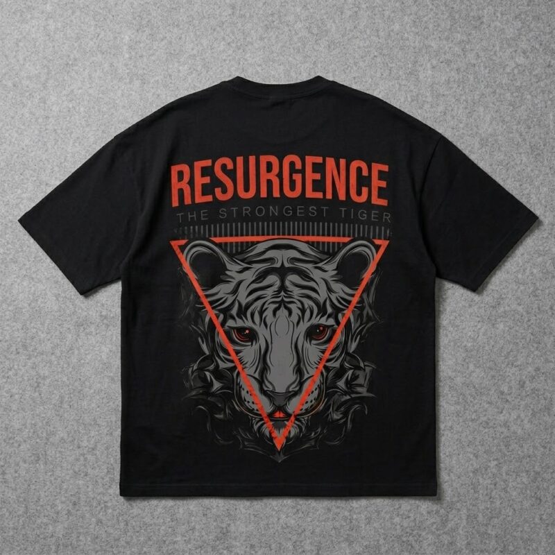 Downshoulder Resurgence Streetwear plan