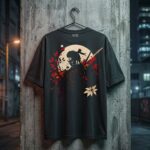 Ronin Crimson Wreath Oversized T-Shirt - Image 3