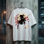 Ronin Crimson Wreath Oversized T-Shirt - Image 2