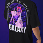 Galaxy Choice Oversized Graphic Tee