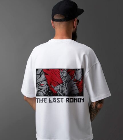 The Last Ronin Oversized Graphic T-Shirt (Back)