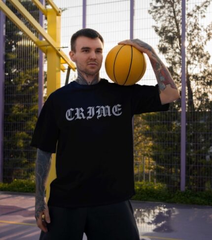 The Last Ronin Oversized Graphic T-Shirt (Front)